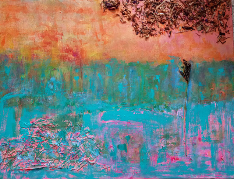 Sunset on the Pond